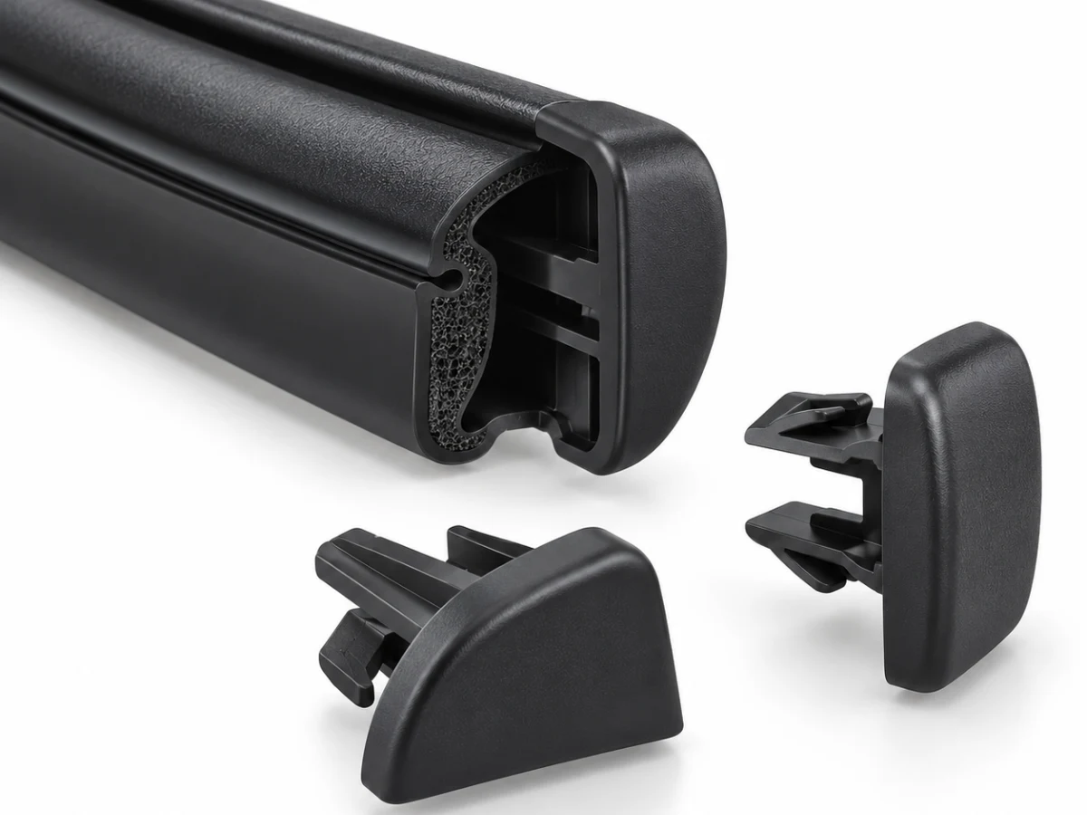 Seal end caps